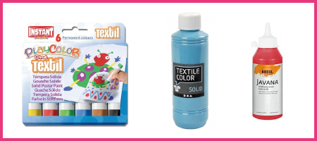 tempera textil para ropa